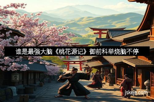 谁是最强大脑《桃花源记》御前科举烧脑不停